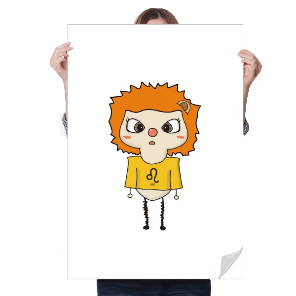 

Constellation Luck Tendency Leo Sun UU Sticker Decoration Poster Playbill Wallpaper Window Decal
