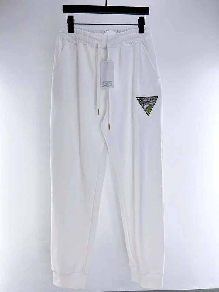 Best Quality Casinoblank Triangle Logo Printed Women Men Pants Joggers Hiphop Casual Men Cotton Sweatpants Trousers Pants