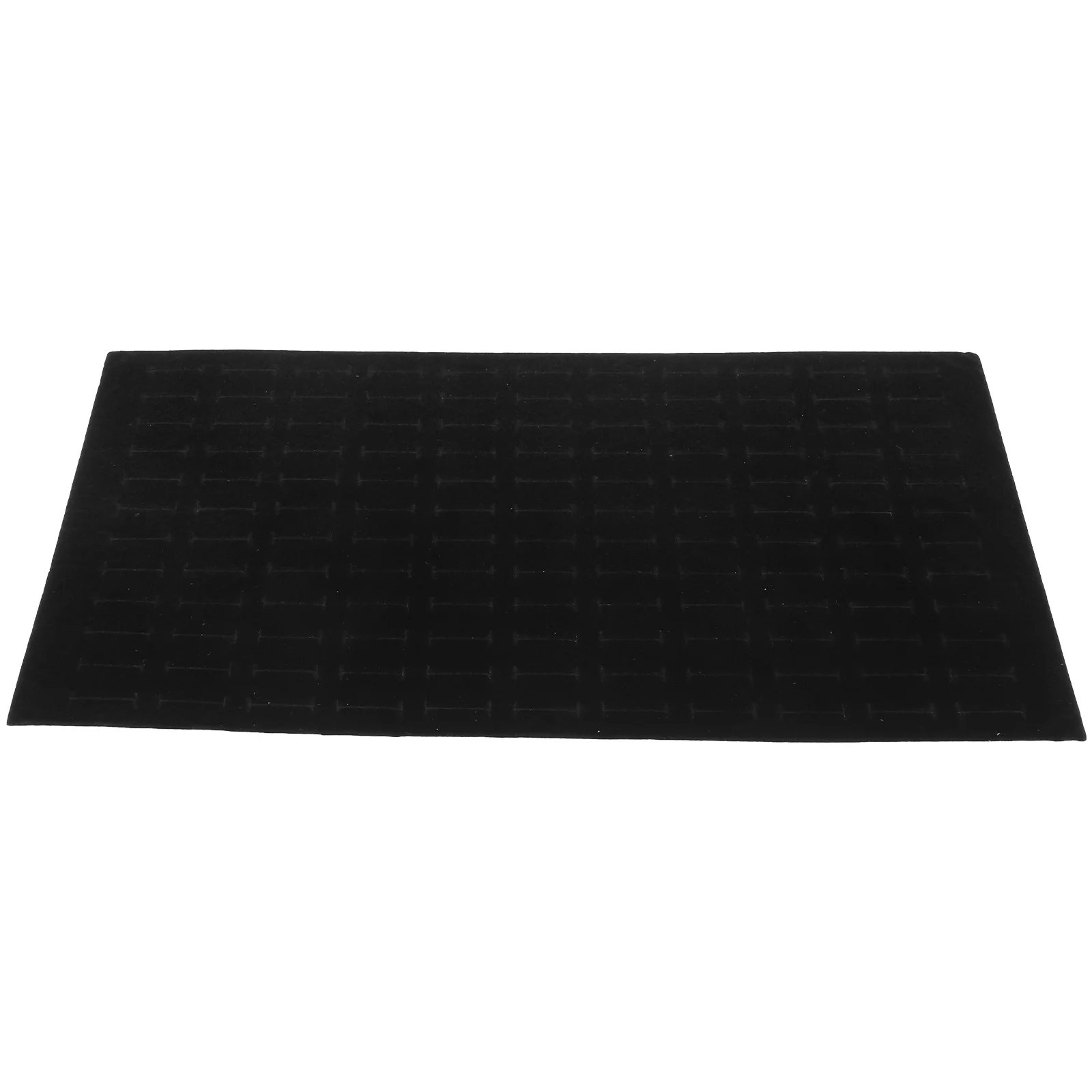 120 فتحة علبة خاتم عرض المجوهرات إدراج تكويم الإسفنج وسادة القرط المنظم حامل السفر درج إدراج