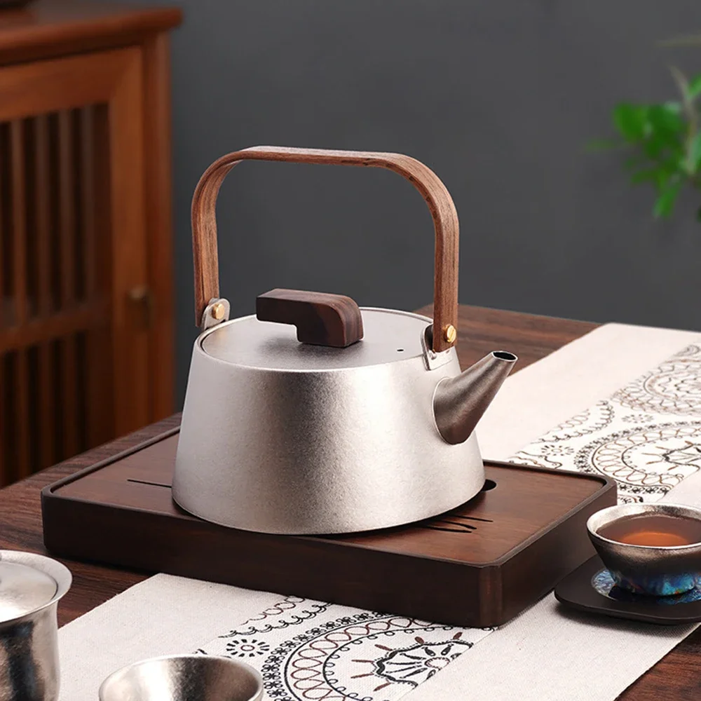 New titanium kettle, Home boiling tea pot, Health tea kettle, Electric ceramic stove boiling water pot, Healthy Titanium Teapot
