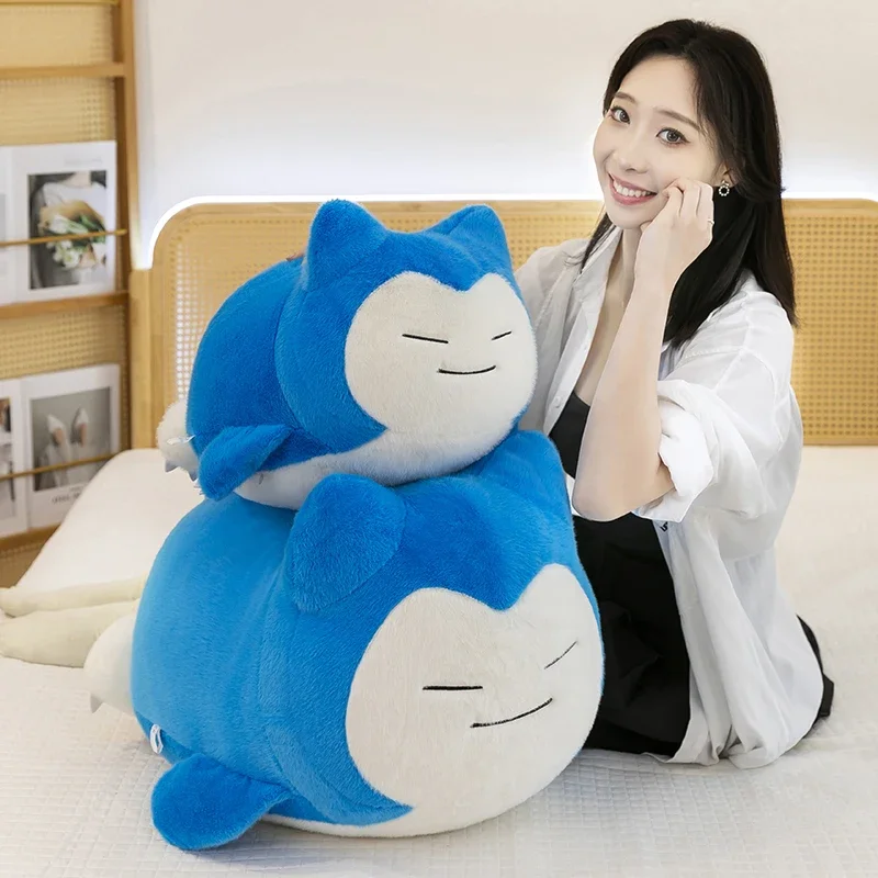 

New 65cm Pokemon Party Style Snorlax Pillow Plush Toys Cartoon Anime Monster Elf Plush Doll Soft Stuffed Doll Kid Birthday Gift