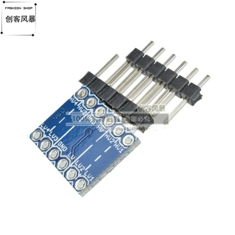 Bidirectional Level Conversion Module, CJ 3.3V to 5V, 5V to 3.3V, IIC UART SPI TTL, 4-Way