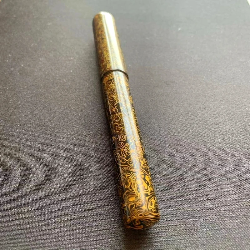 2026 New Balaoye Luxury Lacquer Fountain Pen Cobra King Snake Nib Long Knife Double /Three Layer  Layer 2.0 Calligraphy Pen Gift