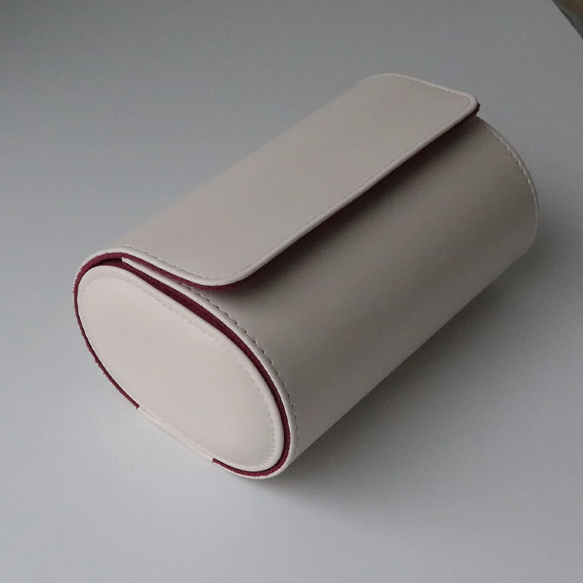 مشاهدة لفة ووتش حالة السفر خمر الجلود ووتش عرض ووتش صندوق تخزين ووتش حالة المنظمون هدية الكريسماس boite montre