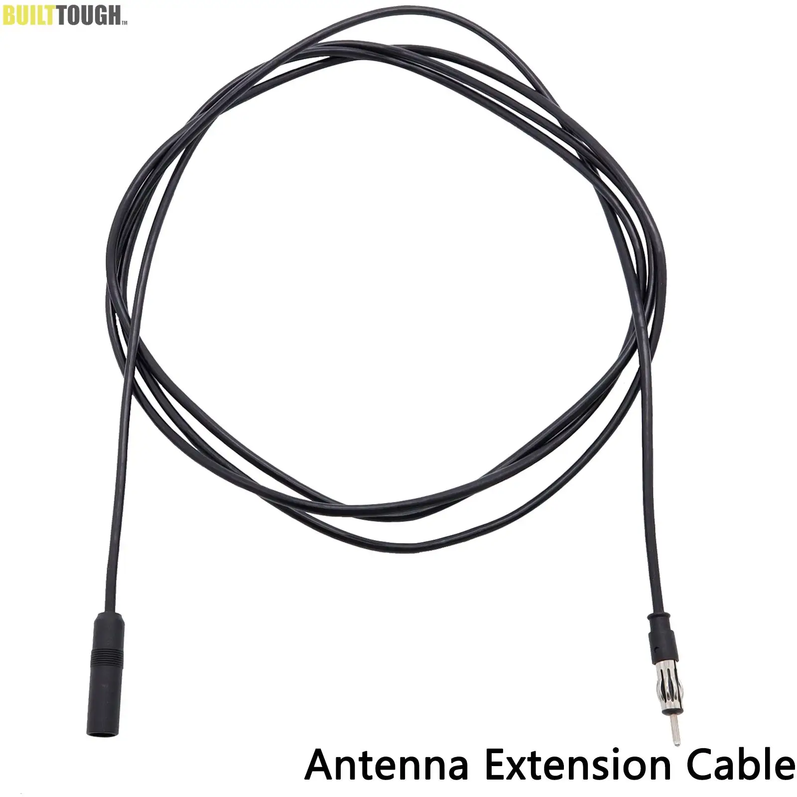100CM/300CM FM Radio Antenna Extension Cable Cord Portable Universal Accessory Black Car Antenna Extension Car Accessories