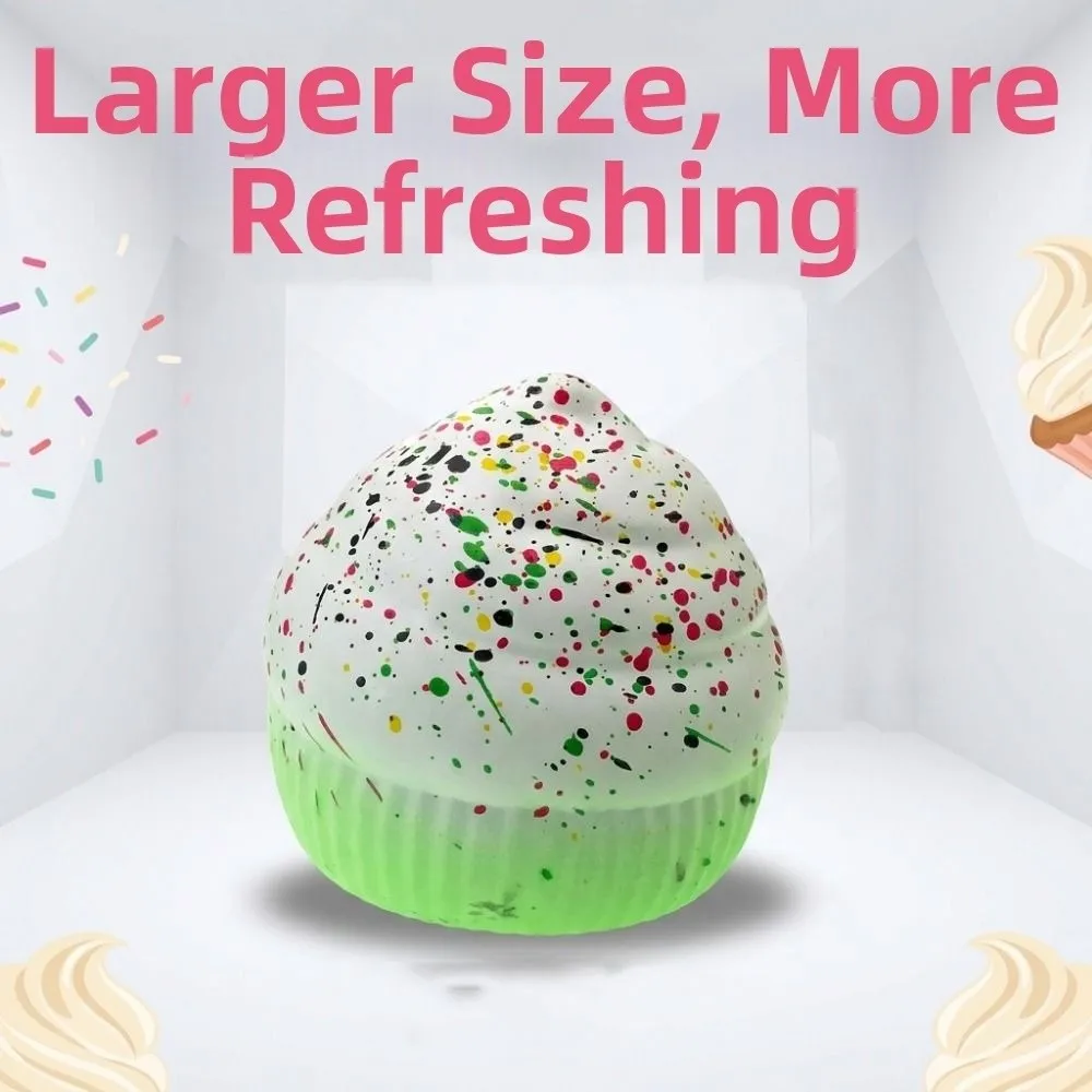 Pinch Le Soft Simulated Cream Cake Squeeze TPR Pizza Sensory Fidget Eggplant Bread Pizza Pinching Office Use