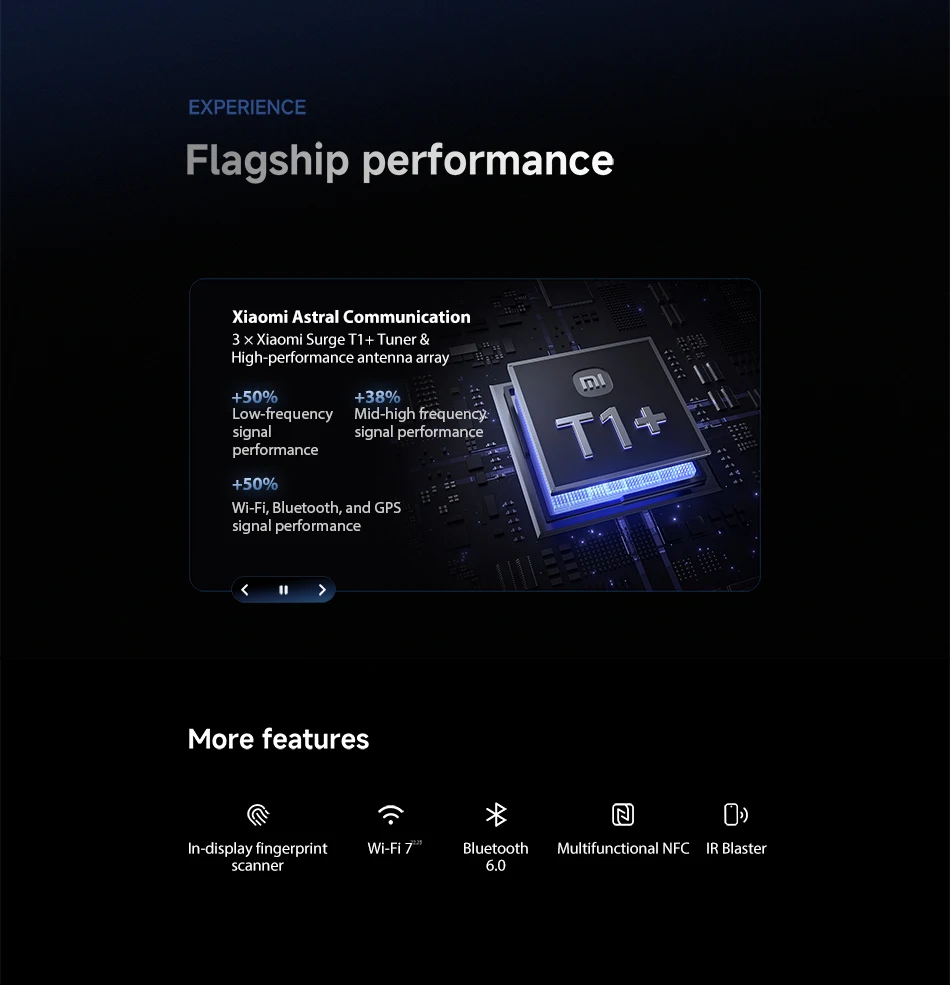 Global Version Xiaomi 17T Pro Smartphone 6.83" 144Hz eye-care AMOLED display MediaTek Dimensity 9500 NFC 7000mAh