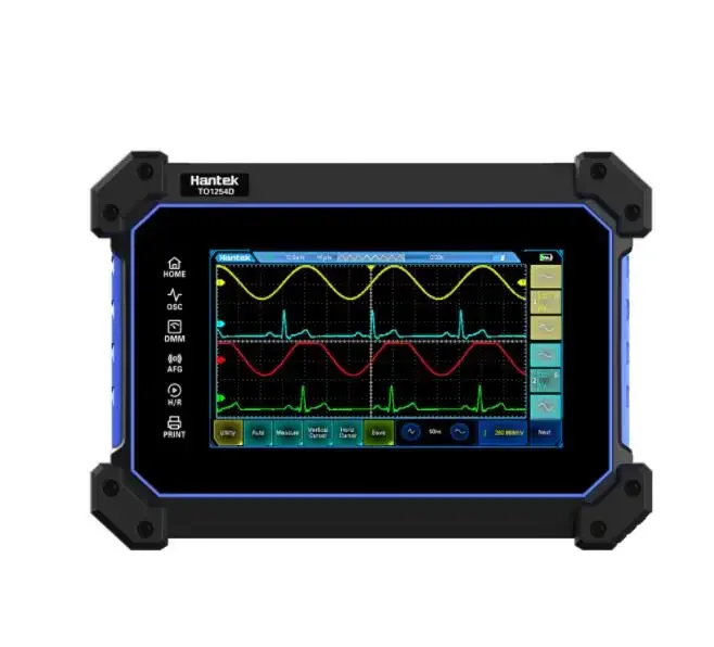 TO1252C Tablet Oscilloscope,Digital Touch Screen Storage Oscilloscope ,with 2 Channel 250Mhz 1GS/s Multimeter