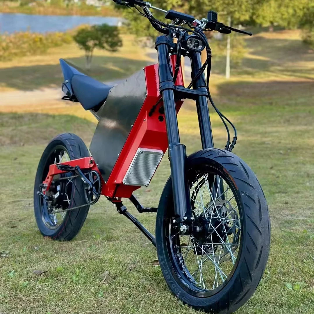 MIDU SS30 Full Suspension Ebike 72V 15000W Motor 75AH Big Power Battery Electric Mountain Bike E Cycle Fat E Bike