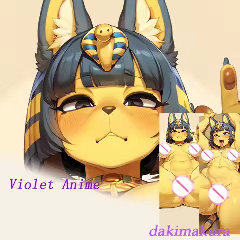 Dakimakura Anime Ankha Double-sided Print Life-size Body Pillow Cover Bedding Gifts