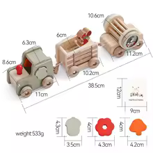 Train en Bois Montessori