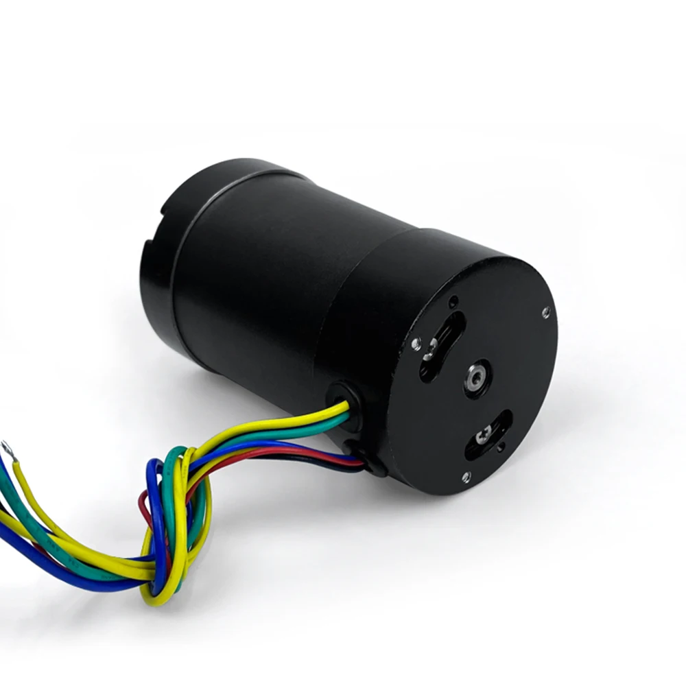 HLTNC 24 فولت 3000 دورة في الدقيقة 100 واط 0.32NM BLDC محرك المغزل بدون فرشاة BD10LR سائق مع لـ Cnc
