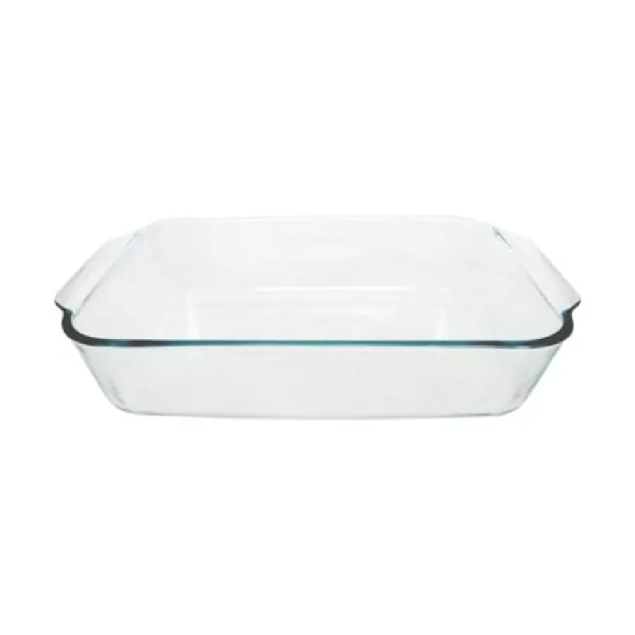 

233-D 5 Qt Deep Hold-Everything Glass Baking Dish (Great for baking Casseroles, Lasagna, Cakes, and Much More) - Made in the USA