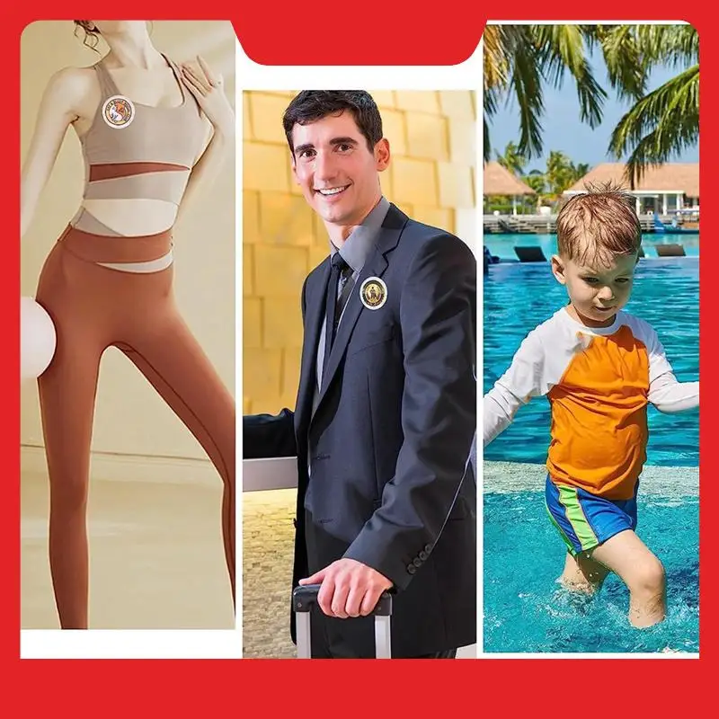 50PCS 2.36Inch Button Maker DIY Button Pins, Acrylic Design Button Badge Clear Button Pin Badges Durable Easy Install