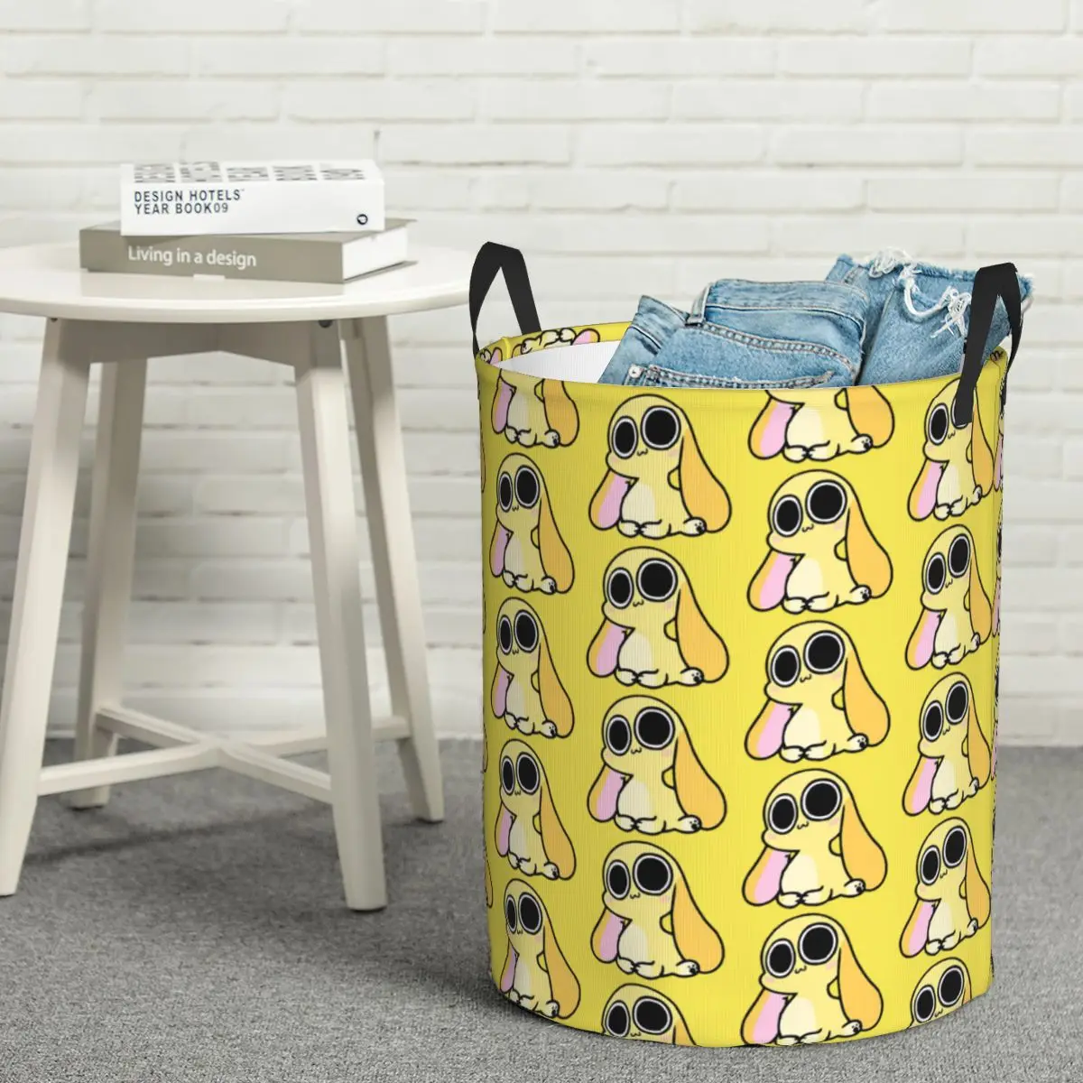 

Laundry Collector Chikn Nuggit Merch Character Foldable Laundry Basket Home Organizer Children Washing Basket Home Organizer
