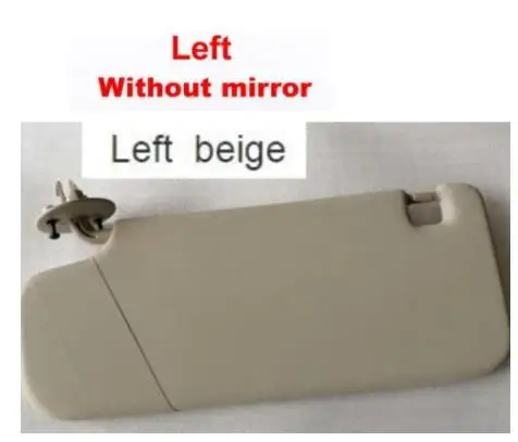 For Chevrolet Aveo Spark /  Sonic / Cruze Interior Sunvisor With Mirror Front visor assembly For Daewoo Matiz  Car accessories