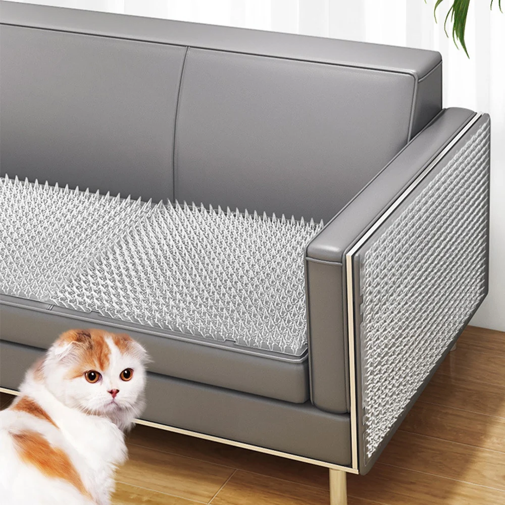 Transparent Anti-Cat Mat Sofa Protection Cat Repellent Mat Anti-Cat Net Pet Cat-Stab-Proof Mat Furniture Protection Pet Supply