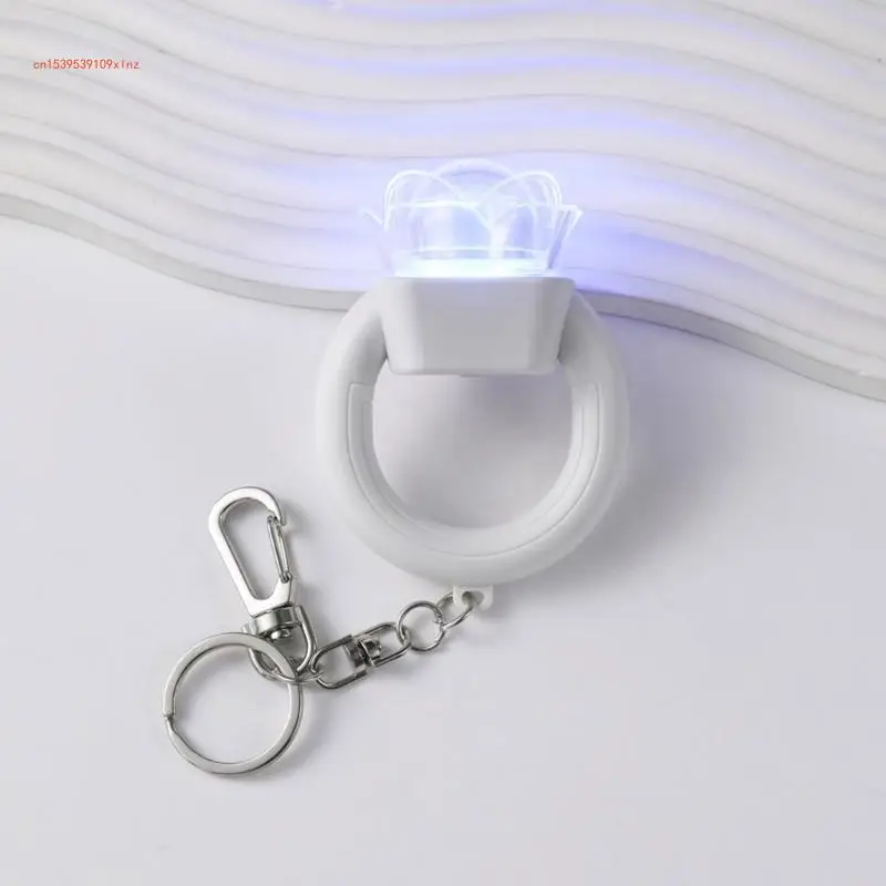 Convenient Glowing Support Key Holder Keychain Ornament For Dedicated Fan