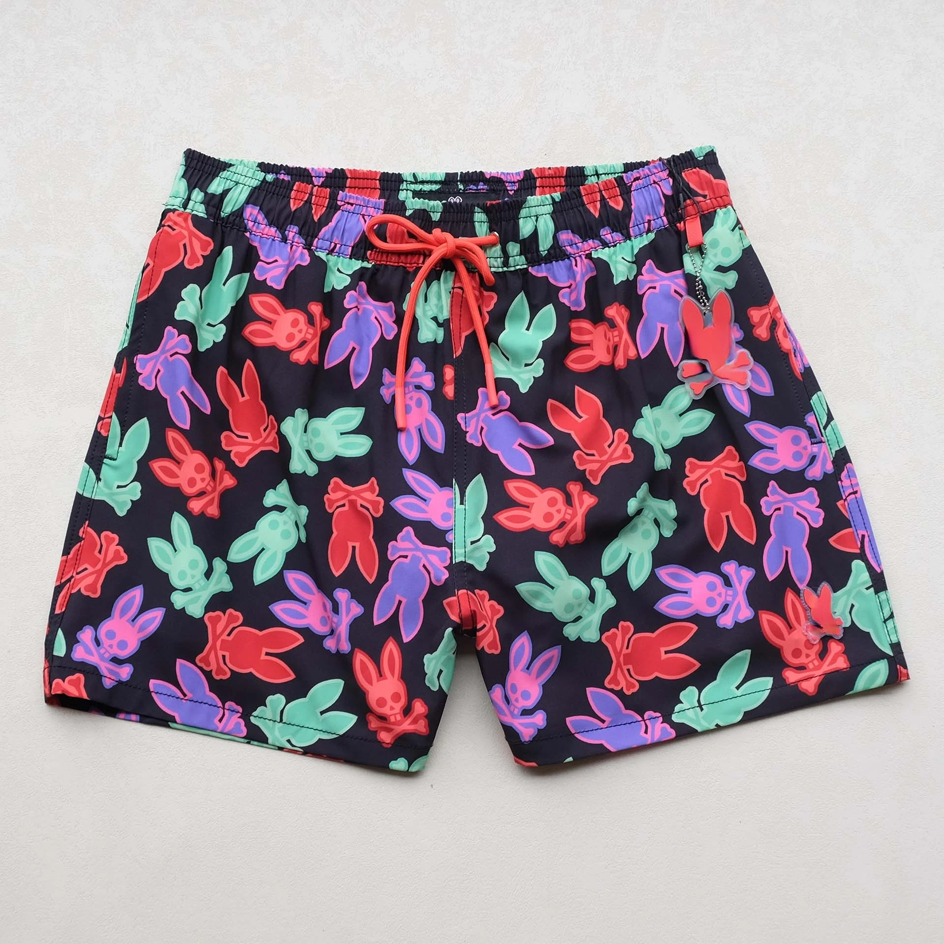 Fashionable And Sexy Brand Bunny Shorts Men Swimwear Waterproof Quick Drying Bermuda Mens Bathing Shorts Sexy Boardshorts