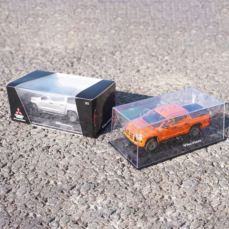 دييكاست 1:43 مقياس سبيكة كل جديد تريتون بيك اب نموذج سيارة المنتج النهائي محاكاة لعبة جمع عرض ثابت #6