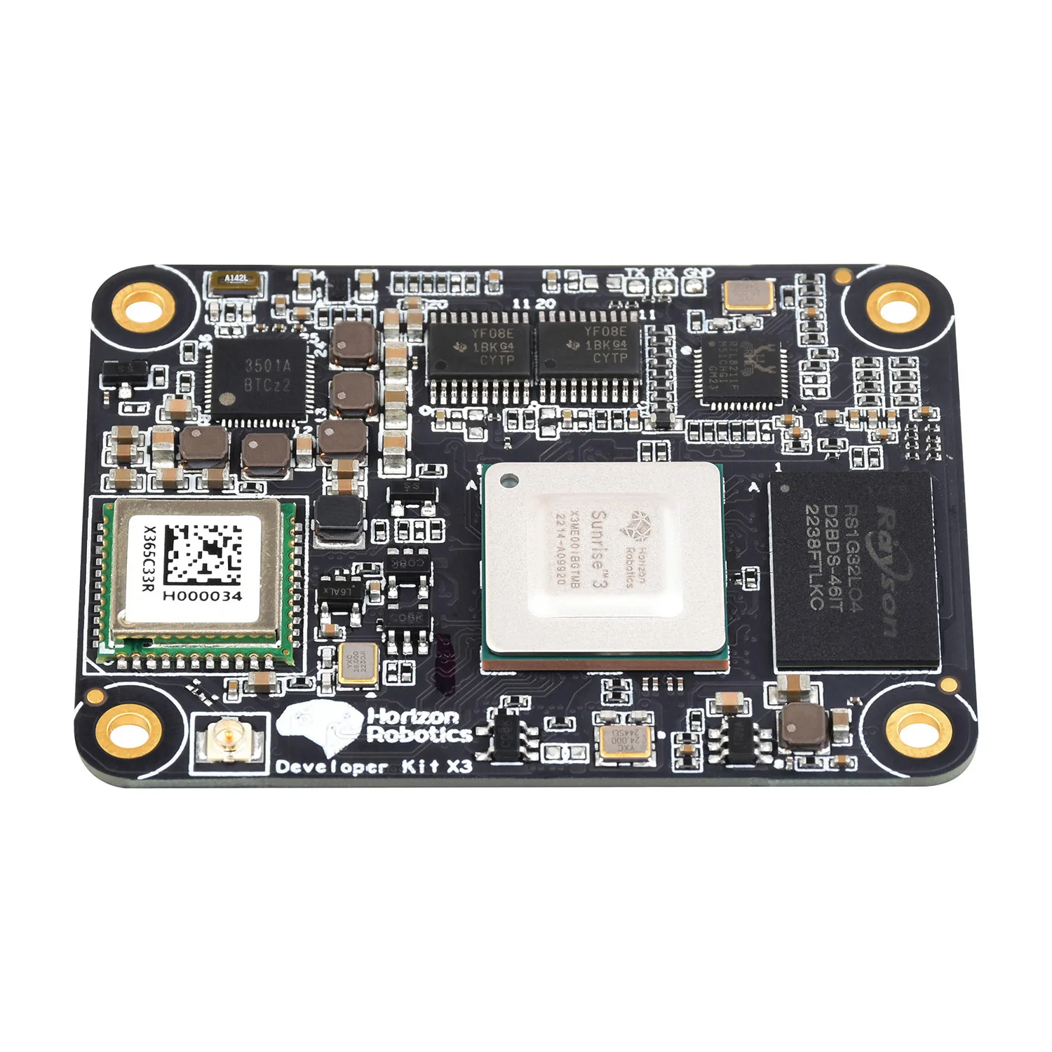 وحدة AI عالية الأداء من D-Robotics RDK X3، 5 قوة حوسبة TOPS، لـ Raspberry Pi CM4، خيارات لـ / RAM / eMMC #2