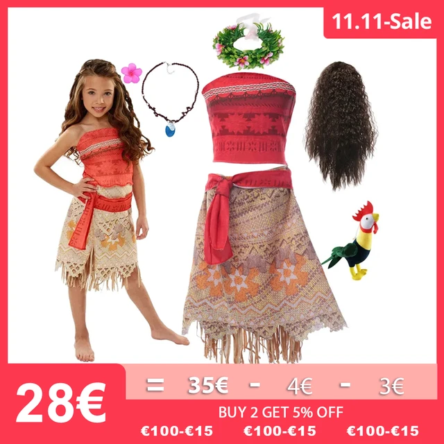 Disney moana fancy dress hotsell