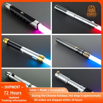 PunkSaber Laser Espada, Neopixel Jedi, Duelo Pesado, Suave Sensível, Mudança Infinita, Som de Bater, Lightsaber Brinquedos