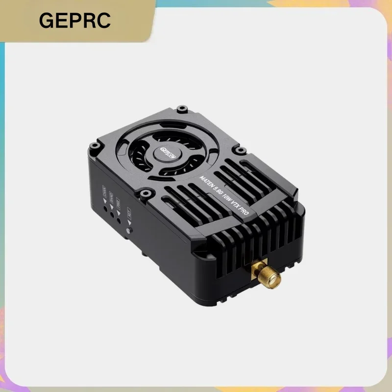 VoltSGEPRC MATEN 5.8G 10W VTX PRO Adjustable Power FPV Transmitter OSD Fan Support IRC Tramp Protocol Long Range Drone Parts