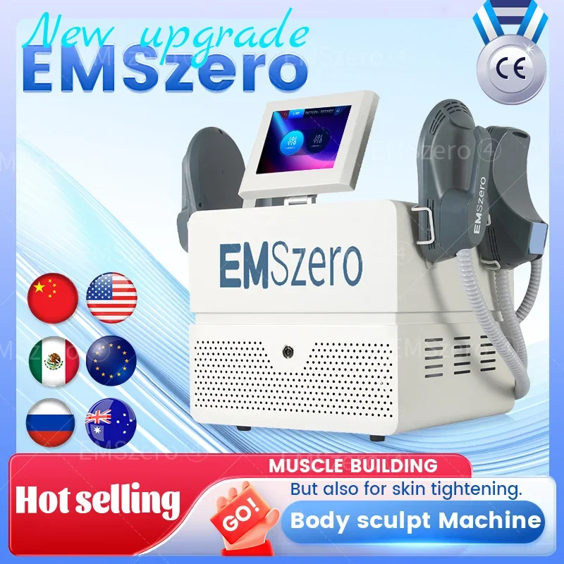 

EMSzero Professional NEO RF Machine EMS Body Slimming Sculpting Fat Burning Nova Electromagnetic Sculpt Muscle Stimulator