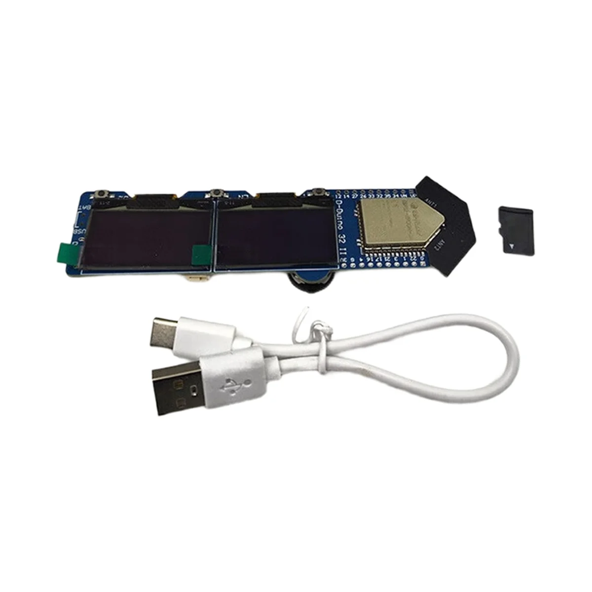 UNCL D-Duino-32 II Scheda di sviluppo ESP32-WROOM-da a doppio schermo Wi-Fi + Bluetooth + Bluetooth Modulo MCU LE per Smart Home