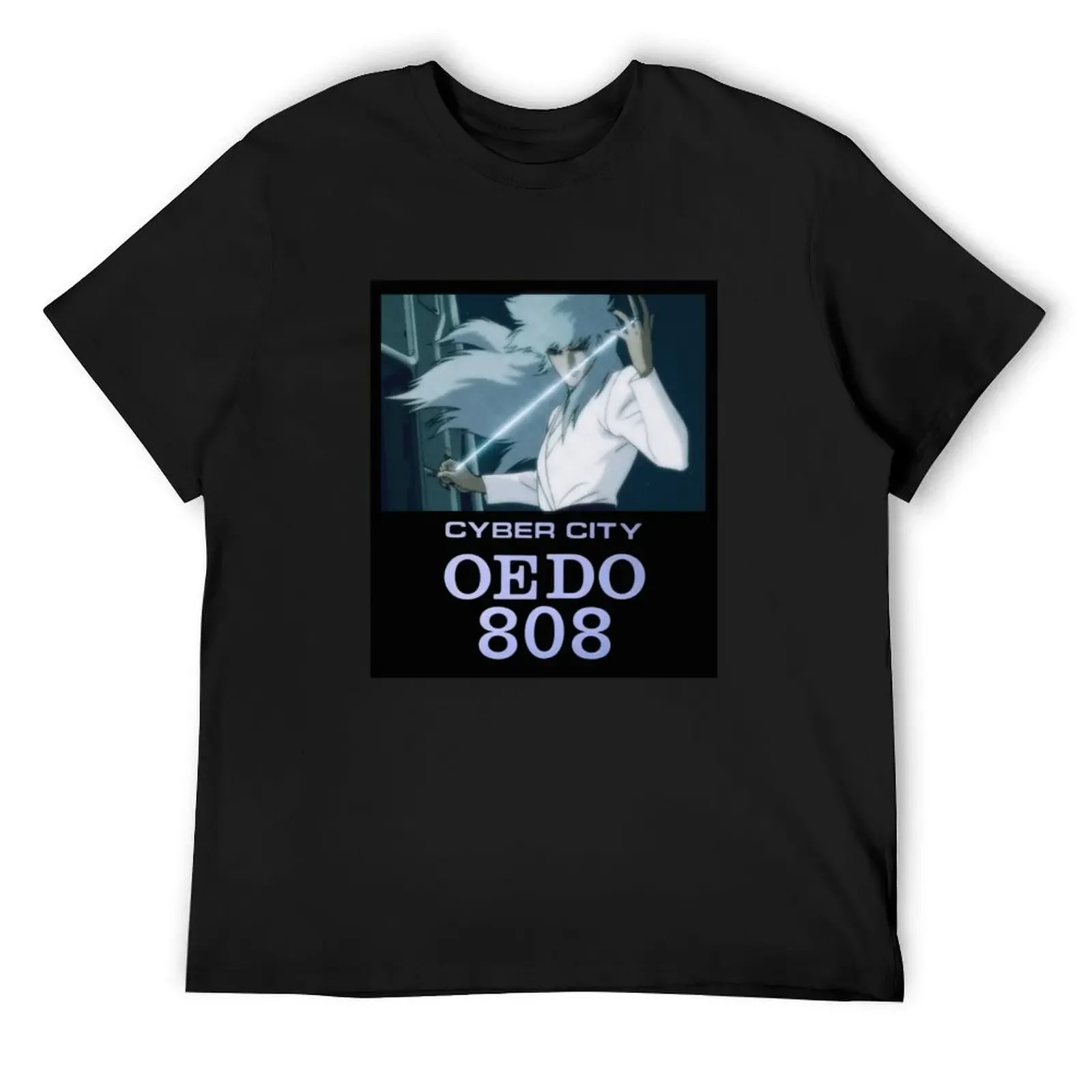 Cyber City Oedo 808 Merrill Benten Yanagawa Fan Art T-Shirt hippie clothes anime tshirt vintage t shirts men