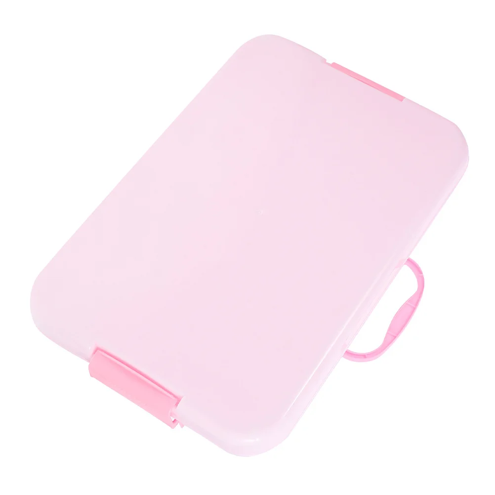 علبة رمل محمولة باليد للأطفال للاستخدام الخارجي والداخلي، تصميم لطيف، صندوق تخزين صغير واسع #6