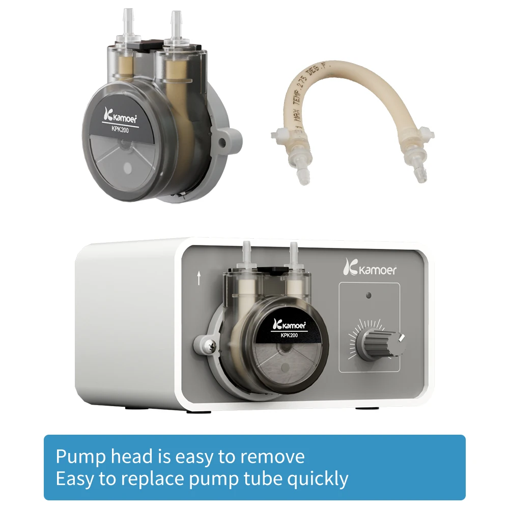 

Kamoer M1-KPK200 DC с регулируемой скоростью ​ ​ Перистальтический насос 12В, 25-150 мл/мин, для самостоятельной установки в аквариуме для замены воды и подачи питательных растворов