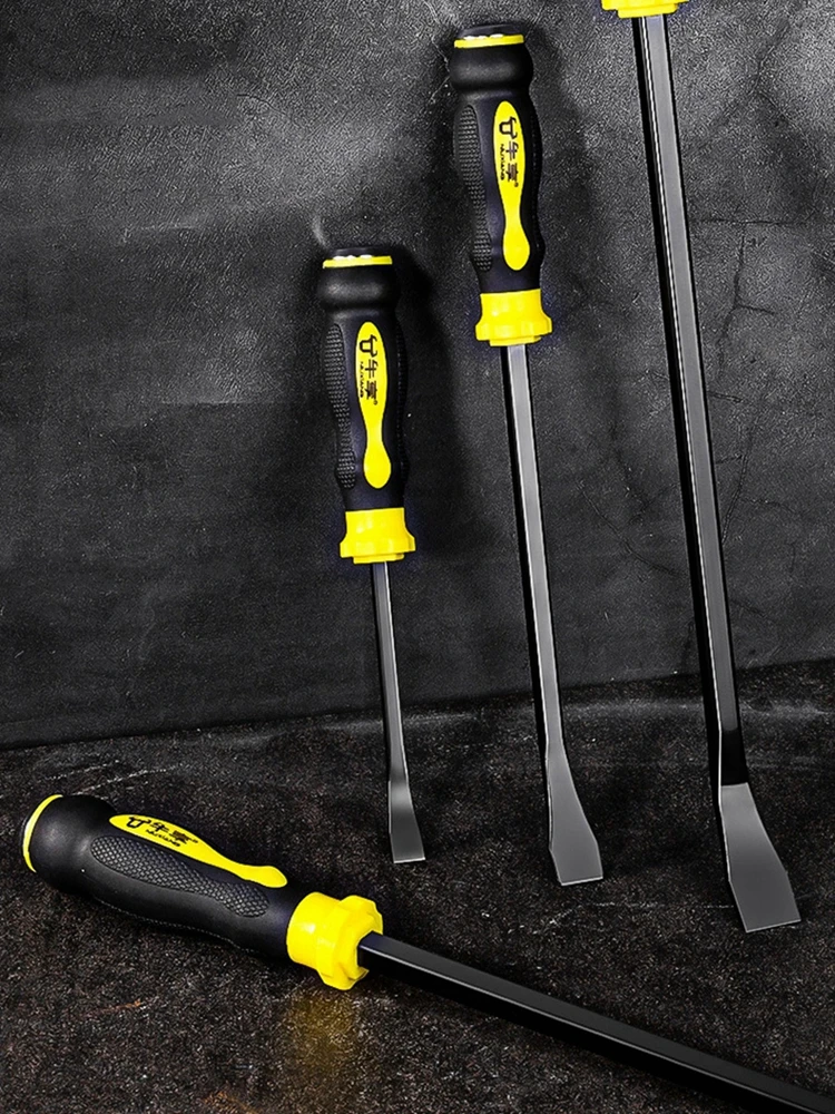 Barra de Alavanca Longa Multifuncional 8 12 18 24 polegadas, Ferramenta para Pneus de Moto, Extrator de Pregos, Ferramentas Manuais de Reparo Automotivo de Alta Resistência CV-R