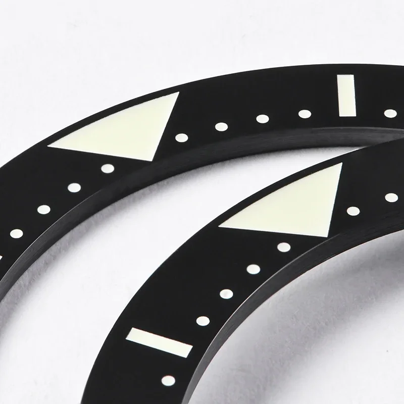 HEIMDALLR 31.2-39.2 مللي متر الحافة السيراميك إدراج ل NH35 NH36 حركة الغوص ساعة رجل ساعة أوتوماتيكية C3 سوبر مضيئة