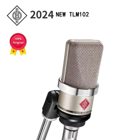 Original Brand TLM102 Large-Diameter Diaphragm Professional Capacitive Microphone for Live Singing and Recording Studio