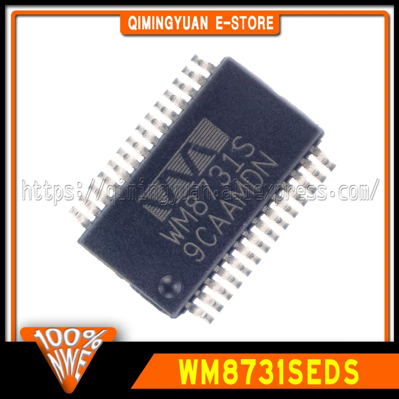 1~20pcs/lot New Original WM8731SEDS SSOP-28 WM8731S SSOP WM8731 SSOP28 in stock