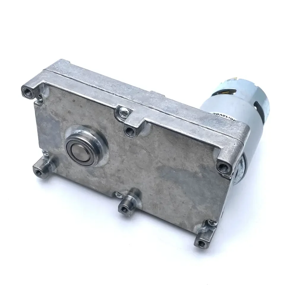 Square DC Reducer Motor TT-775 6V 12V 24V Double-Hollow shaft High Torque Gear Motor DC 3-30V CW CCW Engineering Design DIY