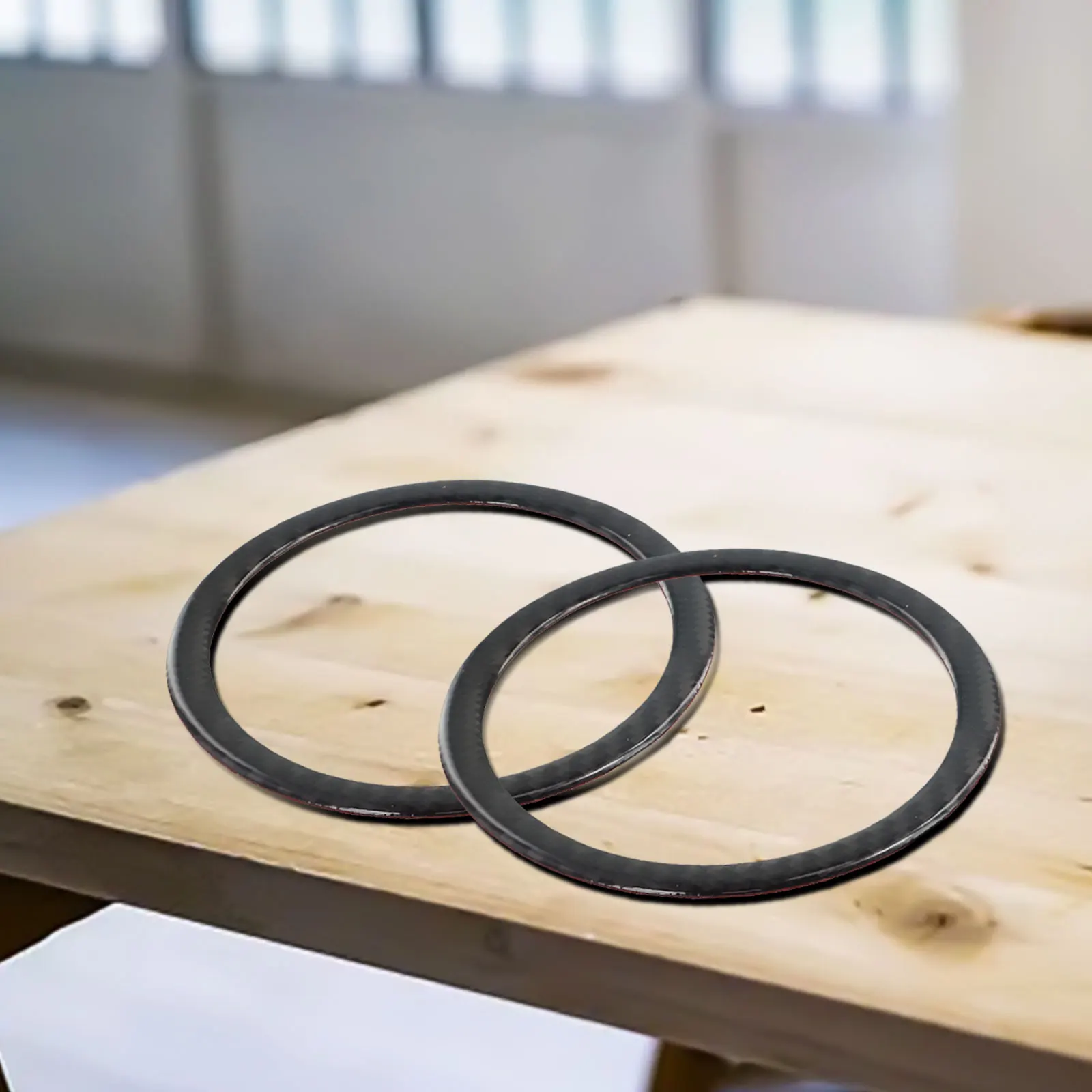 

2pcs Carbon Fiber Loudspeaker Door Frame Trim For For BMW 3 Series E90 E92 2005 to 2012 Model Years and Precise