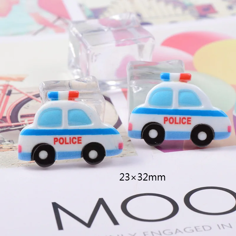 10pcs Kawaii Cars Boats Bikes Flatback Doll House Decoration Scrapbook Charms for Jewelry Cabochon Decor Resin Parts