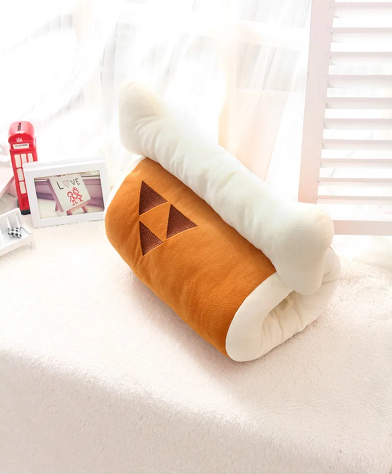 Mooie Monster Hunter Enorme Gegrilde Vlees Kussen Pluche Barbecu met Grote Bot Knuffel Kinder Kerst Woondecoratie Cadeau