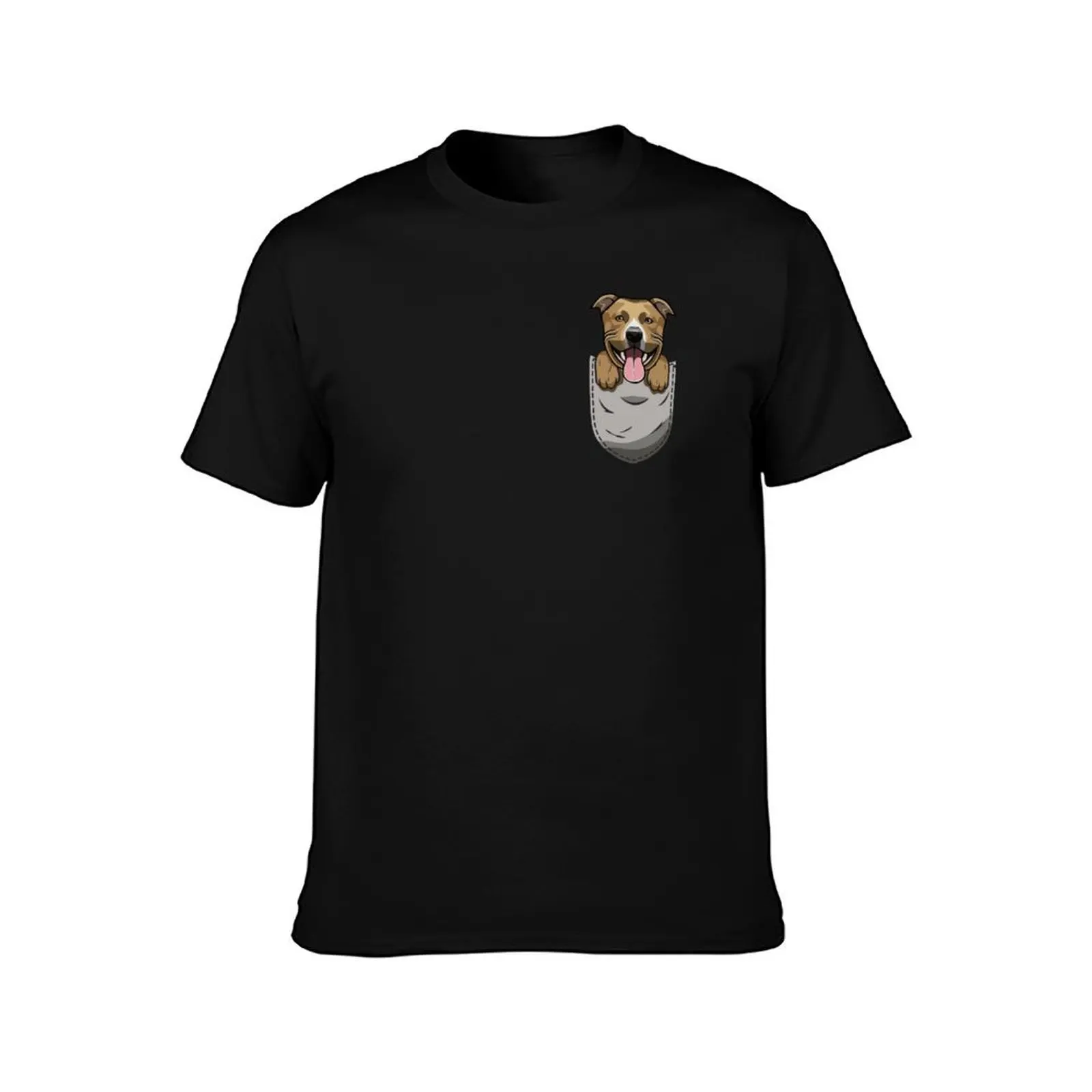 Staffy Pocket , Don't bully my staffy My life better with staffies better than people staffy dog best friend T-Shirt