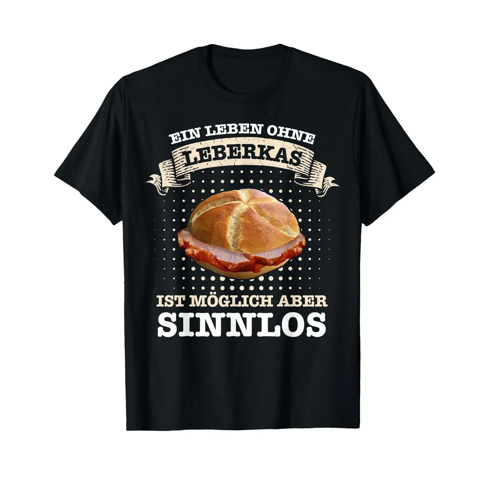 Liverwurst A life without is possible but pointless T shirt vintage Washed Comfortable Slightly Stretched Casual Breathable