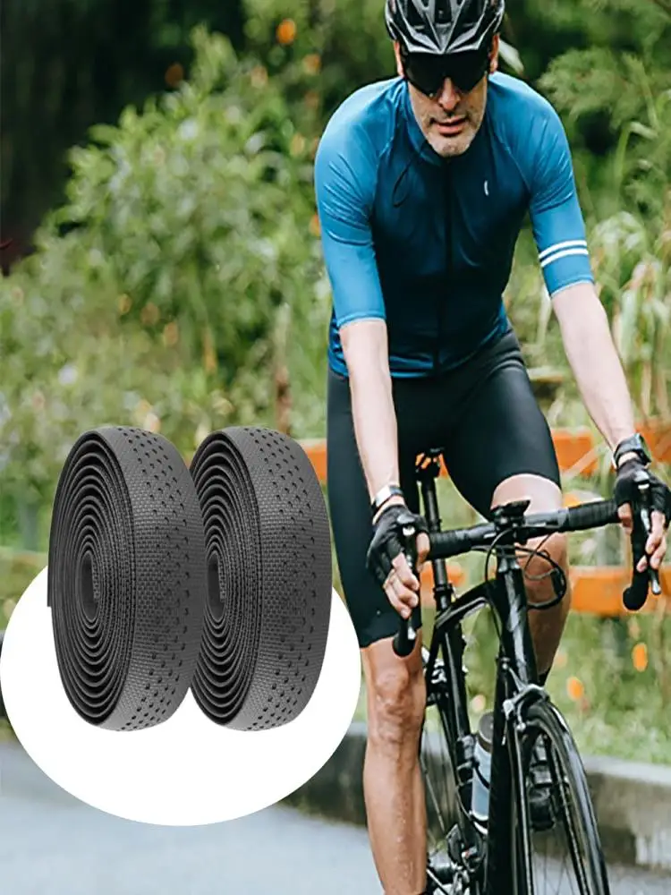 AliExpress DOMEN Bike Handlebar Tape Road Bike Breathable Grip Tape Anti-Slip Shockproof EVA+PU Handlebars Tape Bicycle Accessories