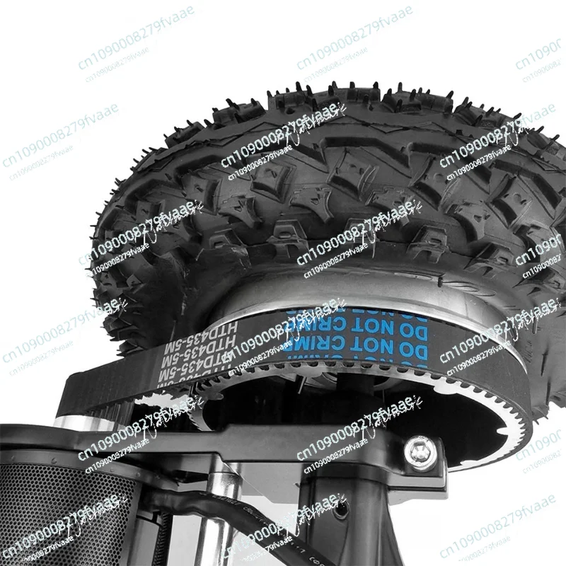 Quadro de acionamento por correia de skate elétrico 4WD placa Changshan 8 suporte de 11 polegadas, pneu duplo