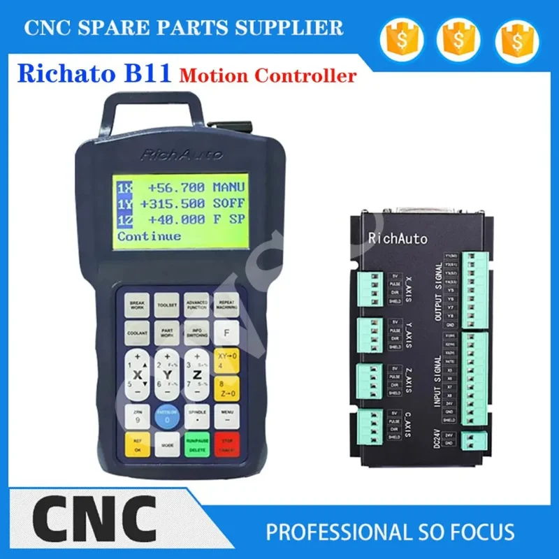 Richato Three- B11 Cylinder Multi-Tool Head B15 Four-Axis Motion Control System B18