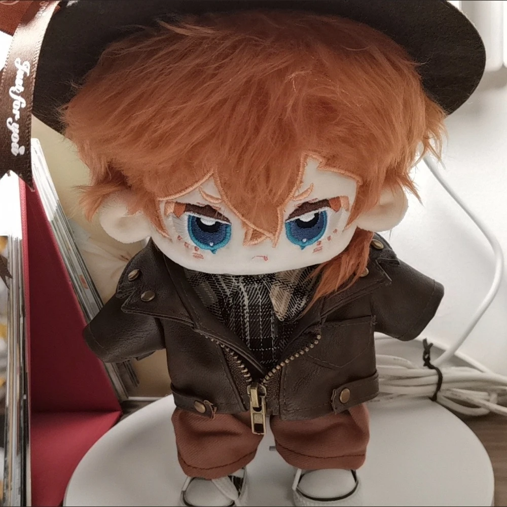Retro-style Leather Jacket. 30cm/20cm/15cm/10cm Size Cotton Dolls' Universal Clothing, Top. - view 3