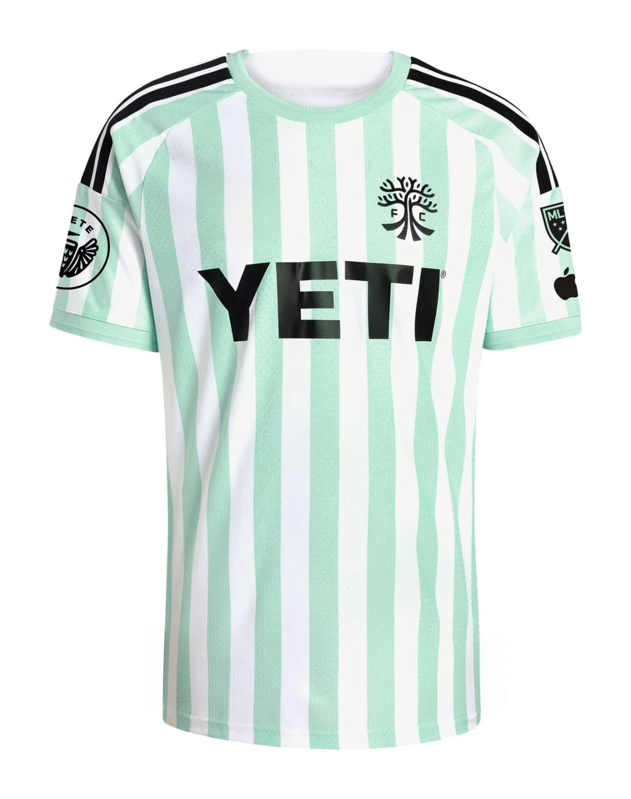 2026 Austin  Soccer Jersey Men Short Sleeve Austin Home Away Football Shirt Sports Fan Training Uniform YETI Sponsor Top Moto