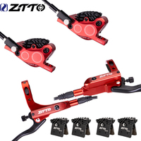 ZTTO MTB Hydraulic Brakes 4 Piston Brake Caliper M840 Brake Pads Disc 160mm BH59 oil needle Set Bicycle Components