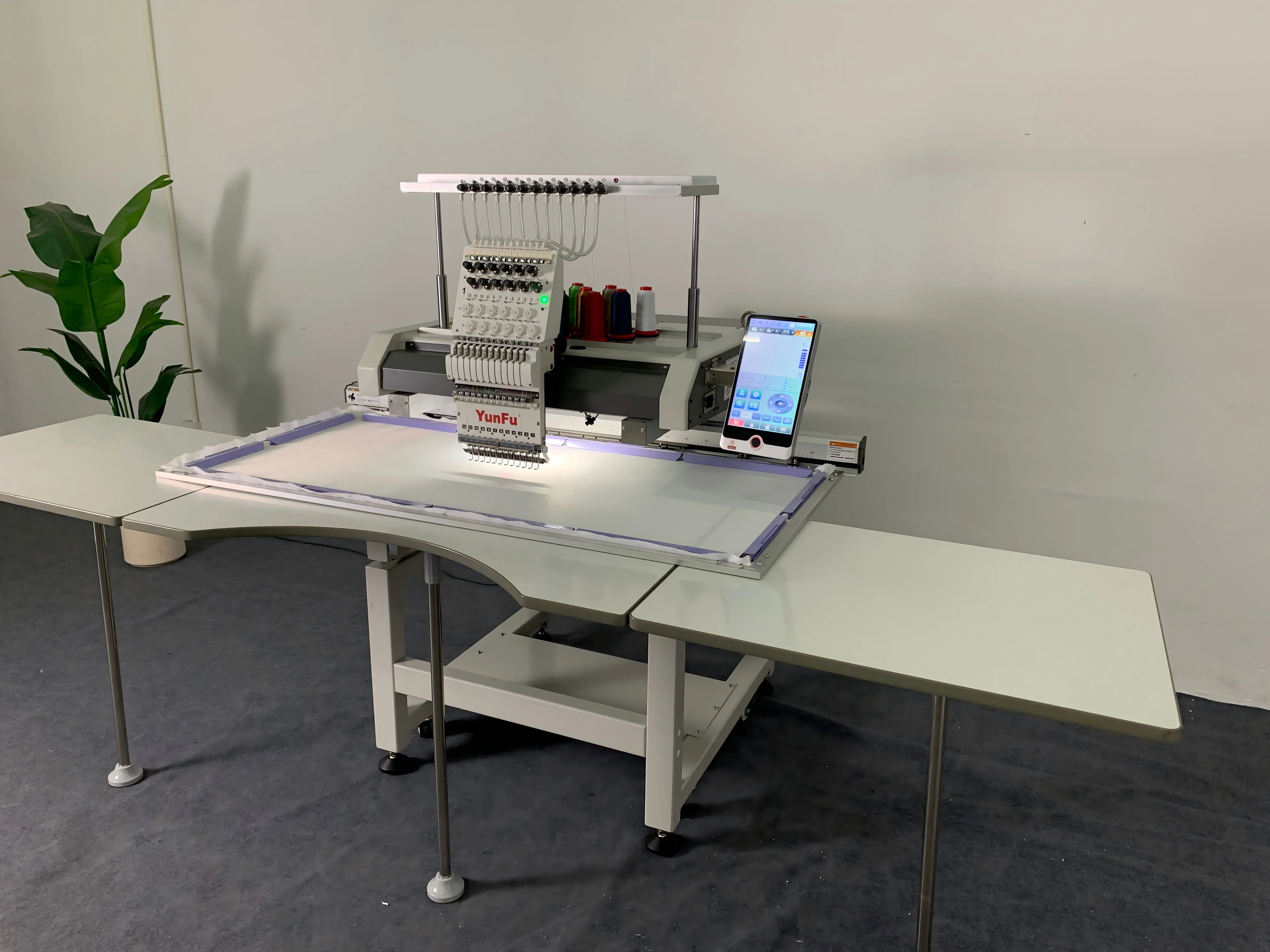 Multifunctional Large Format Single Head Embroidery Machine Multi Needle Brand Logo Embroidery Making Tool